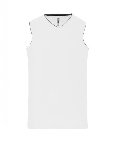Maglia Basket Uomo White
