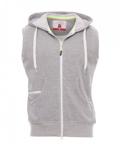 Felpa senza maniche da uomo Boxer + Grigio Melange