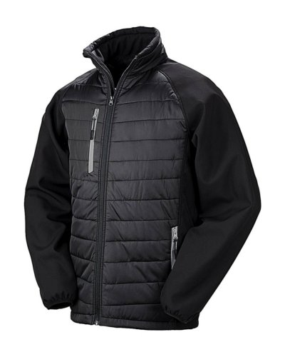 Softshell Imbottito Compass  Nero / Grey
