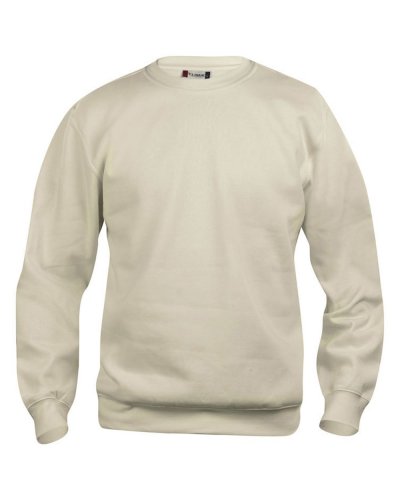 Felpa girocollo unisex Basic Roundneck Khaki