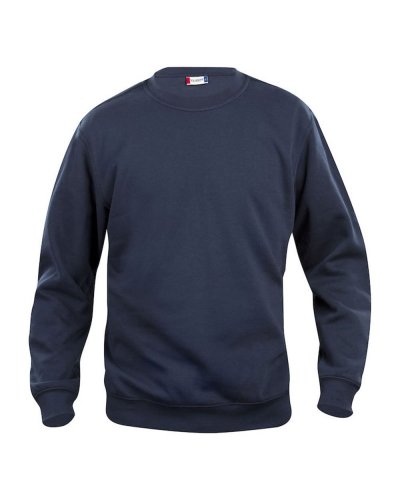 Felpa girocollo unisex Basic Roundneck Blu