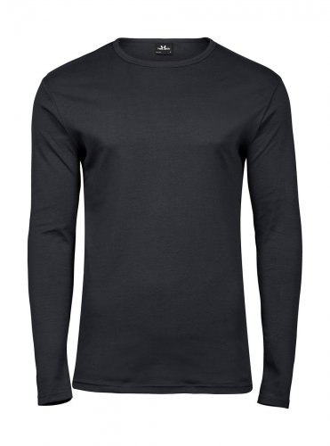 T-shirt uomo manica lunga Interlock Dark Grey