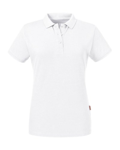 Polo donna Pure Organic Bianco