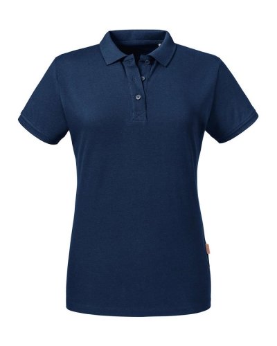 Polo donna Pure Organic French Navy