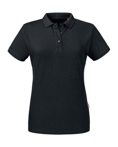 Polo donna Pure Organic Nero