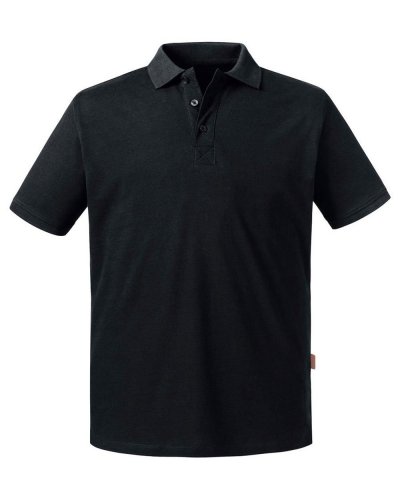 Polo uomo Pure Organic Nero