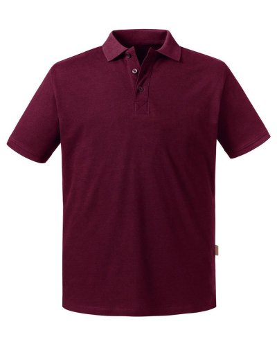 Polo uomo Pure Organic Burgundy
