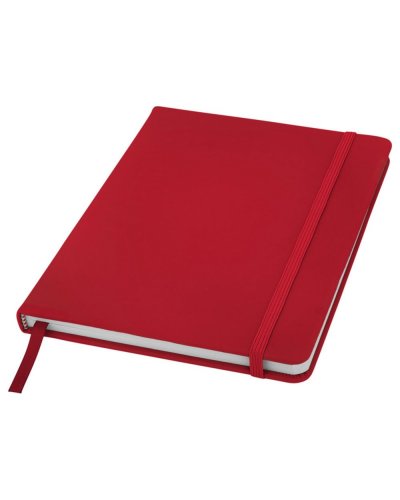 Blocco note formato A5 con copertina rigida Spectrum Rosso