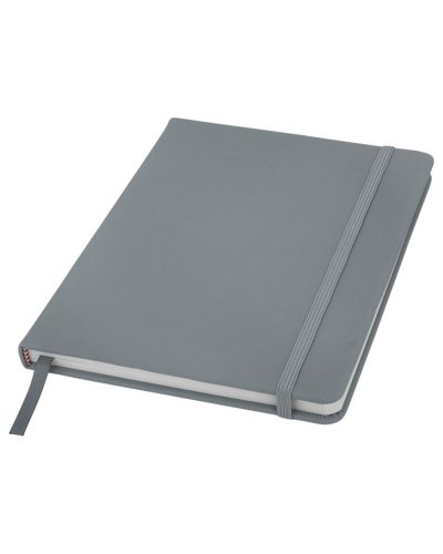 Blocco note formato A5 con copertina rigida Spectrum Argento