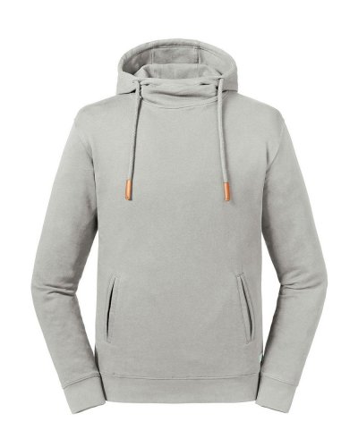 Felpa a collo alto con cappuccio Pure Organic