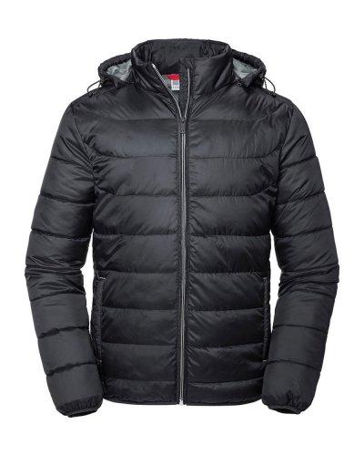 Giacca Uomo con cappuccio Nano Nero