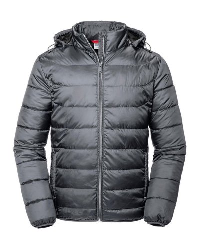Giacca Uomo con cappuccio Nano Iron Grey
