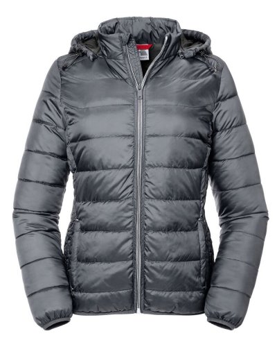 Giacca Donna con cappuccio Nano Iron Grey