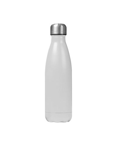 Steel Mat Bottle 500 Bianco