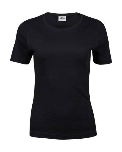 T-shirt donna Interlock Black