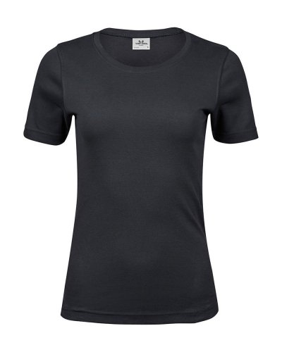 T-shirt donna Interlock Dark Grey