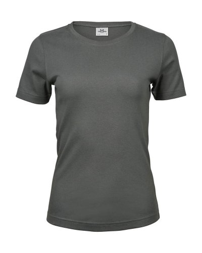 T-shirt donna Interlock Powder Grey