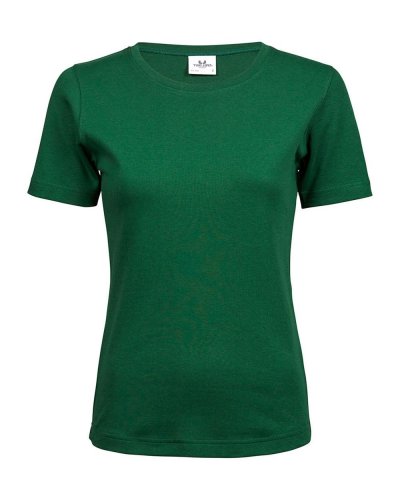 T-shirt donna Interlock Forest Green