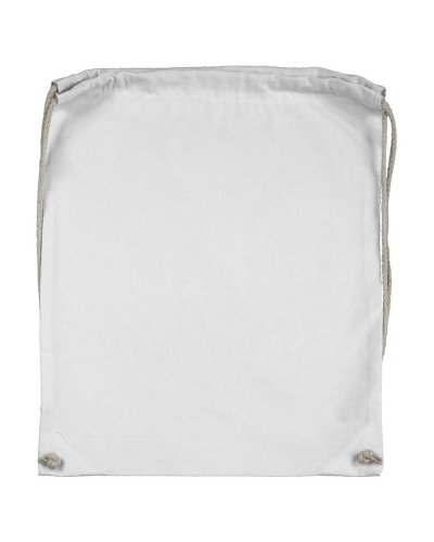 Zainetto con coulisse in cotone organico Snowwhite