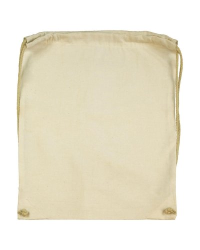 Zainetto con coulisse in cotone organico Natural