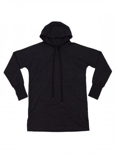 Women's Hoodie Dress Black