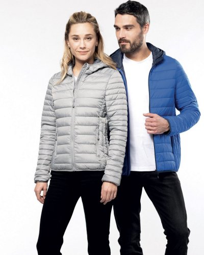 Piumino uomo leggero con cappuccio