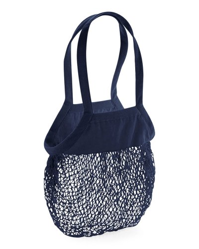 Sacchetto della spesa Organic Cotton Mesh Navy