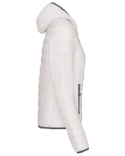 Piumino donna leggero con cappuccio