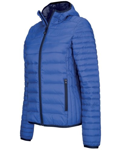 Piumino donna leggero con cappuccio