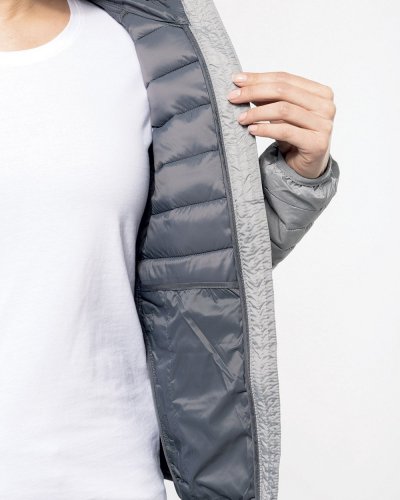 Piumino donna leggero con cappuccio