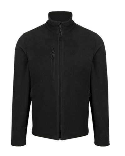 Pile Full Zip Honestly Made Recycled  Black