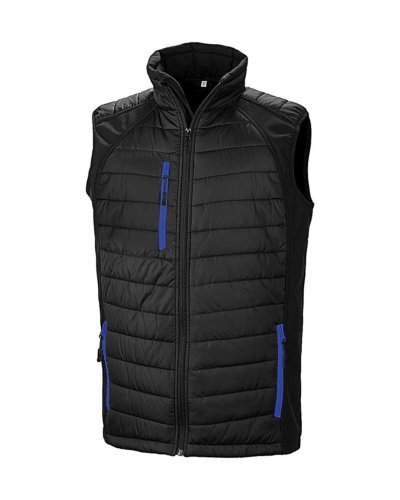 Smanicato Softshell Imbottito Compass  Black/royal