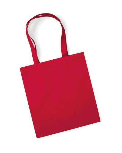 Shopper cotone organico Premium Classic Red
