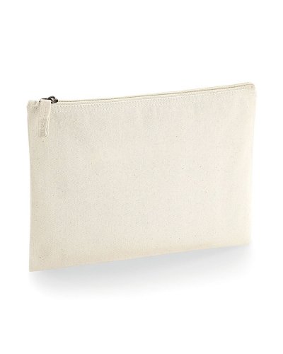 Astuccio in cotone organico etichetta removibile EarthAware Natural