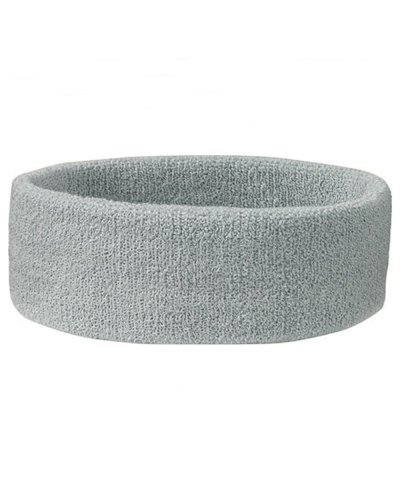 Terry Headband Light Grey