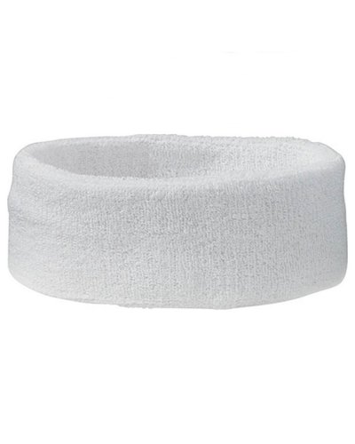 Terry Headband White