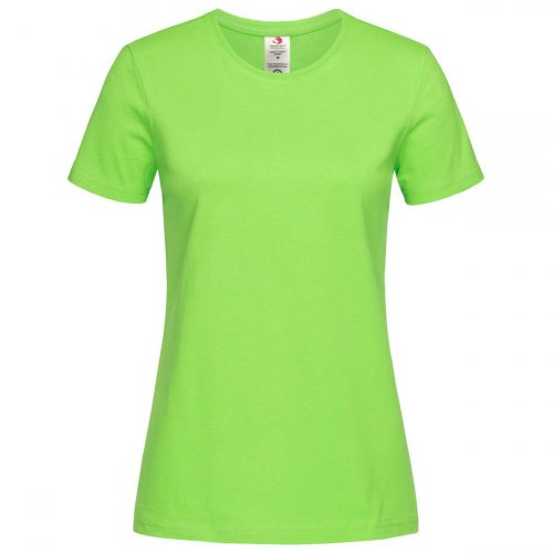 Classic-T Organic Fitted Women Kiwi Green