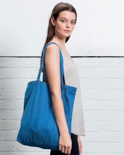 Denim Tote Bag