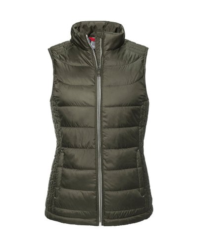 Bodywarmer Donna Nano Dark Olive