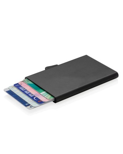 Porta carte di credito in alluminio RFID