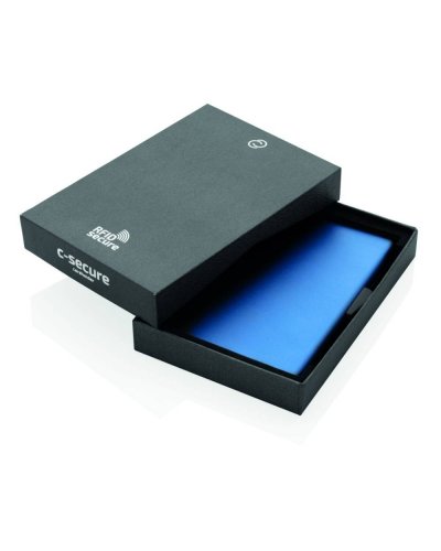 Porta carte di credito in alluminio RFID