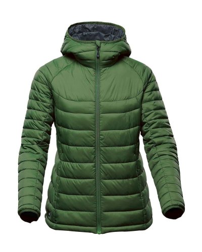 Giacca Donna termica Stavanger Garden Green/Graphite
