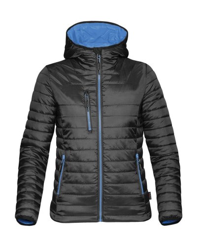 Giacca donna Gravity Thermal Black/Marine Blue