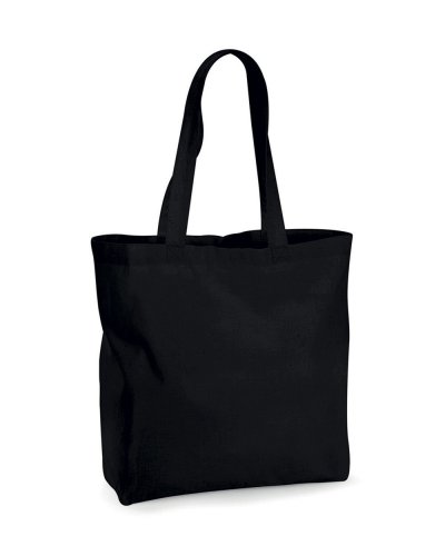 Maxi Tote Organic Premium Cotton Black