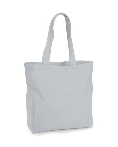 Maxi Tote Organic Premium Cotton Light Grey
