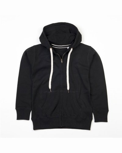 Women's Superstar Zip Through Hoodie Black