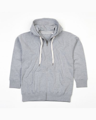 Women's Superstar Zip Through Hoodie Heather Grey Melange