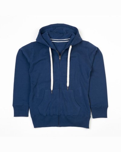 Women's Superstar Zip Through Hoodie Swiss Navy