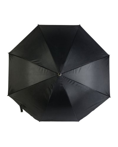 Ombrello automatico con fusto in metallo Nero
