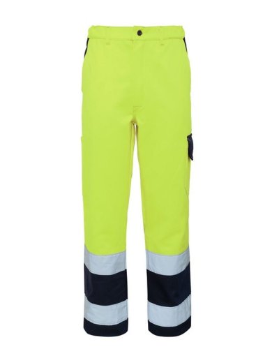 Pantalone invernale Hi-Vis Giallo / Blu